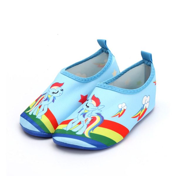 KIDS BAREFOOT AQUA SHOES • RAINBOW DASH