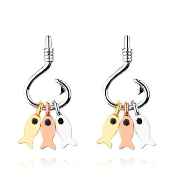 Catch of the Day • 925 Sterling Silver Earrings