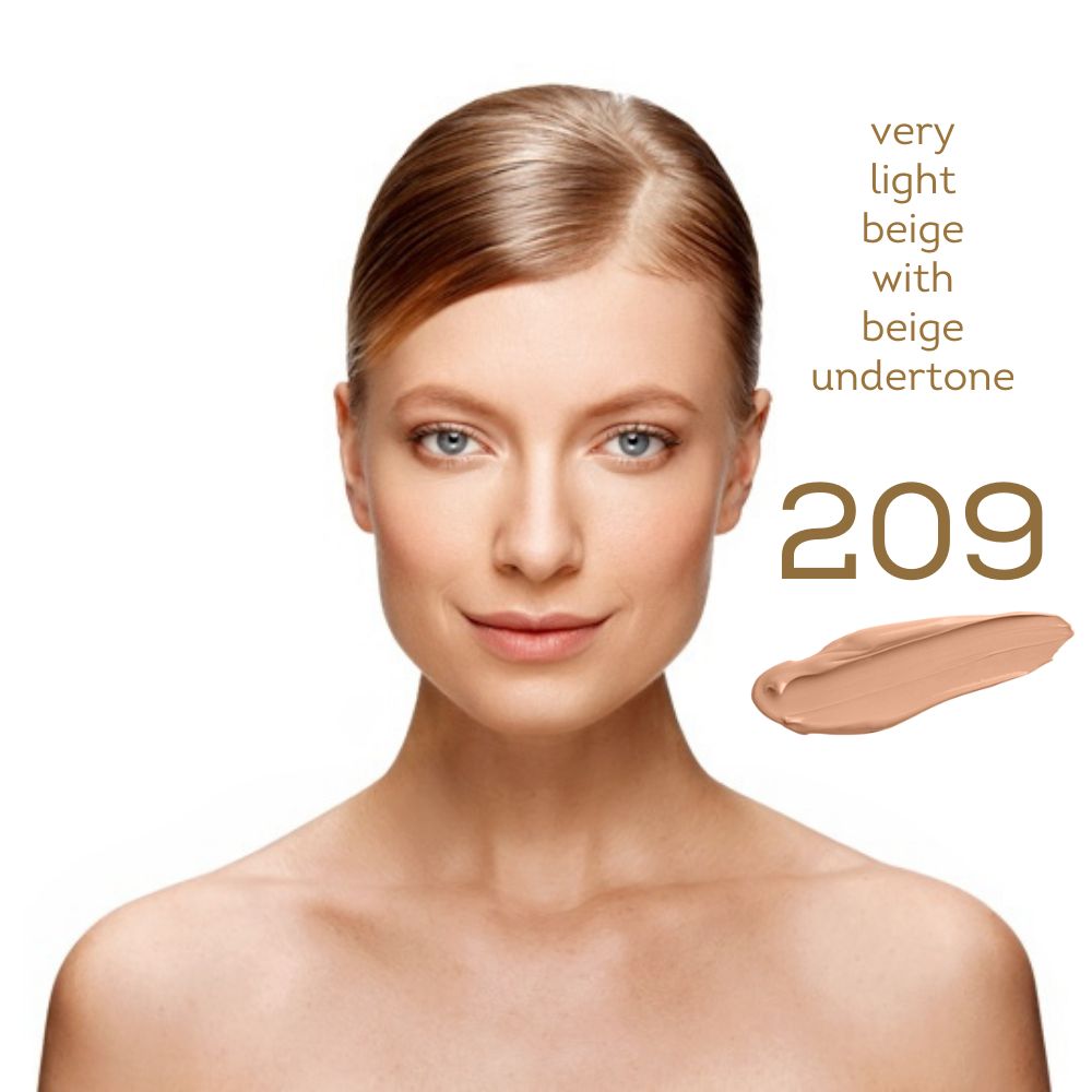 NO. 209 VERY LIGHT BEIGE WITH PEACH UNDERTONE