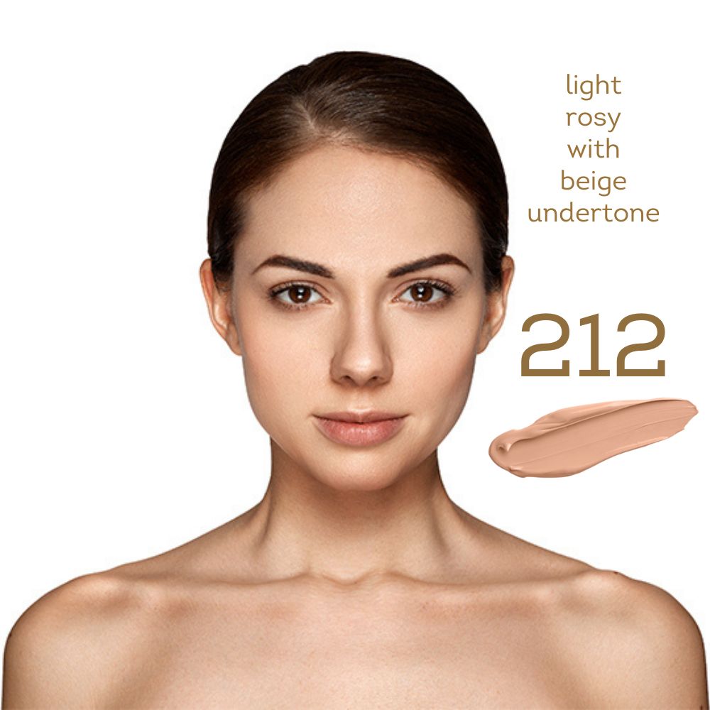 NO. 212 LIGHT ROSY WITH BEIGE UNDERTONE