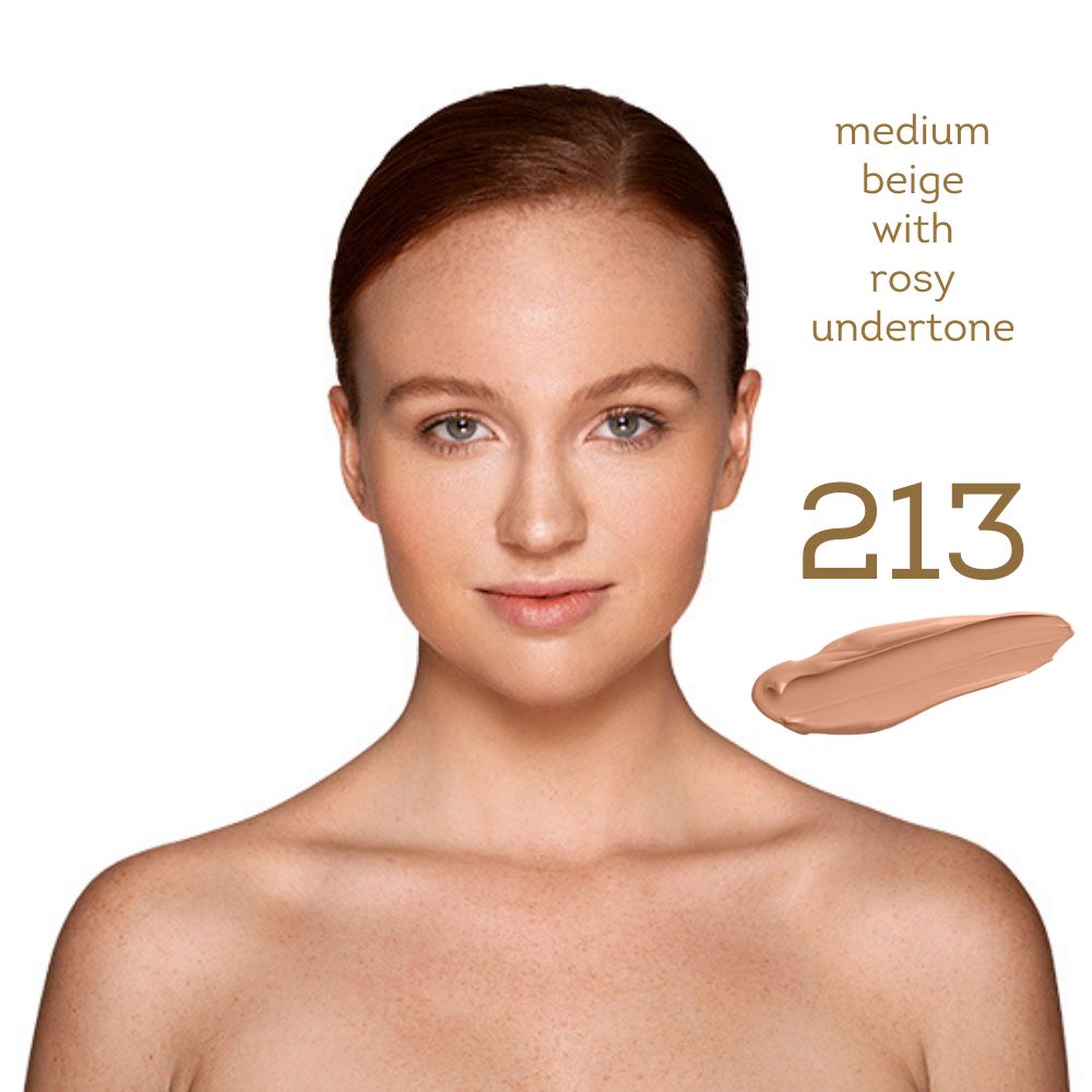 NO. 213 MEDIUM BEIGE WITH ROSY UNDERTONE