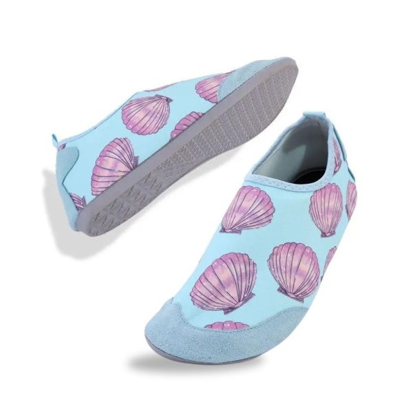 UNISEX BAREFOOT AQUA SHOES • PINK SHELLS