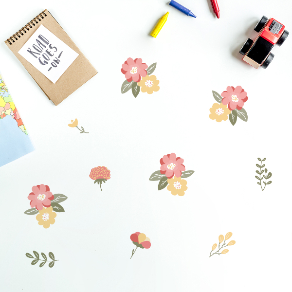 Wall Sticker Set - Flower Garden ll