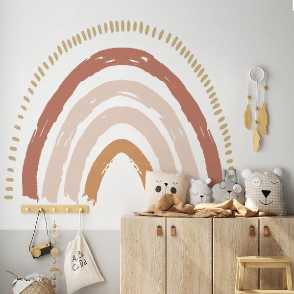 Boho Rainbow Wall Sticker Set