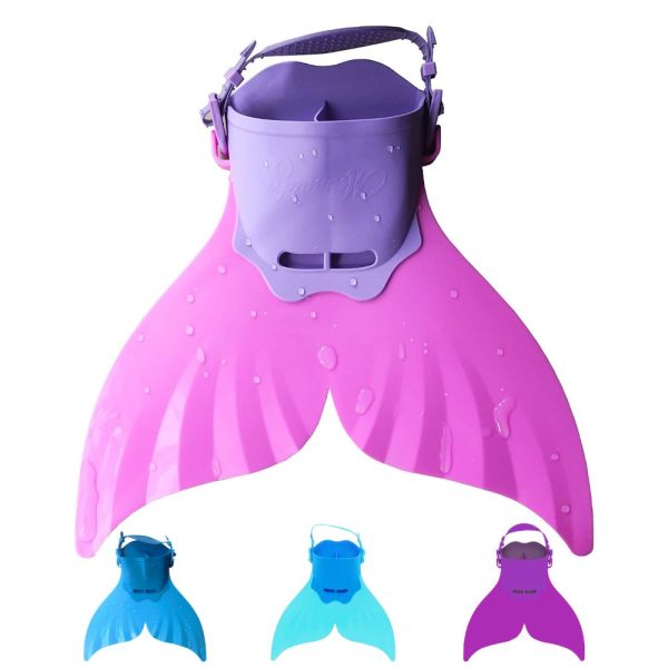 Mermaid Swimming Monofin • 4 Color Choices