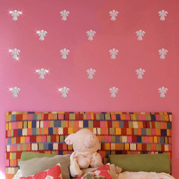 Wall Sticker Set - Gold Little Angels