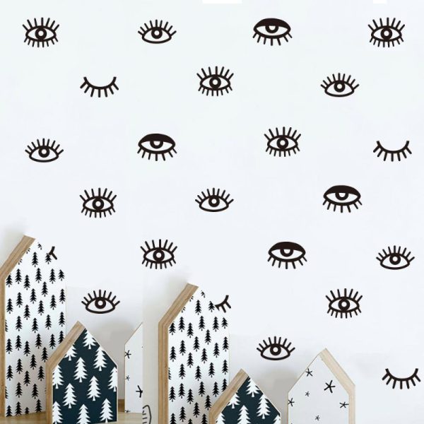 Wall Sticker Set - Blinking Eyes