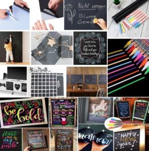 CHALKBOARDS & MARKERS