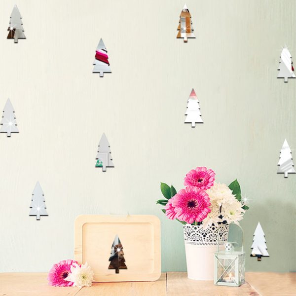 Christmas Trees • Reflective Wall Sticker Set