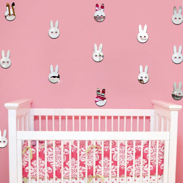 Bunnies • Reflective Wall Sticker Set