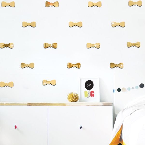 Bowtie • Reflective Wall Sticker Set