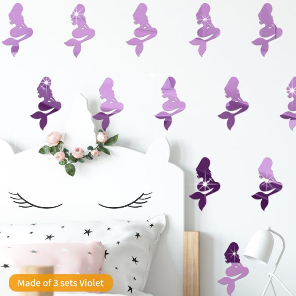 Mermaid • Reflective Wall Sticker Set