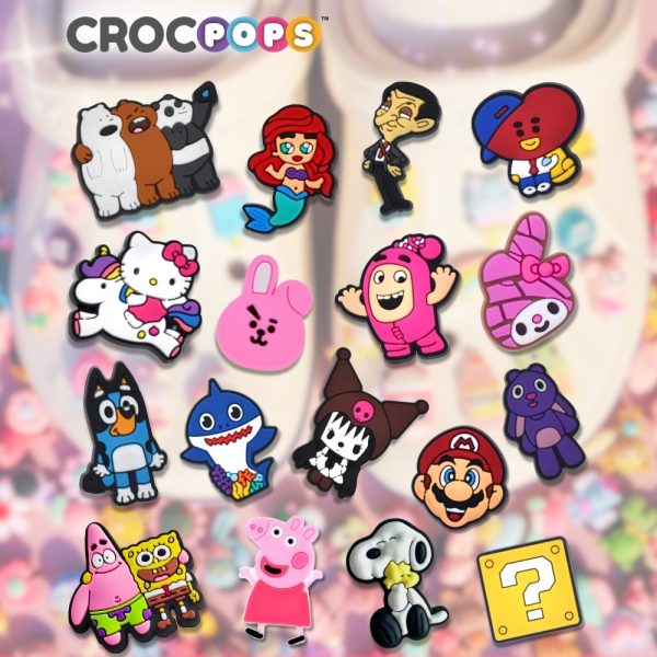 CARTOONS • CROCPOPS™ CHARMS