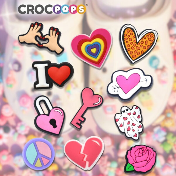 LOVE • CROCPOPS™ CHARMS